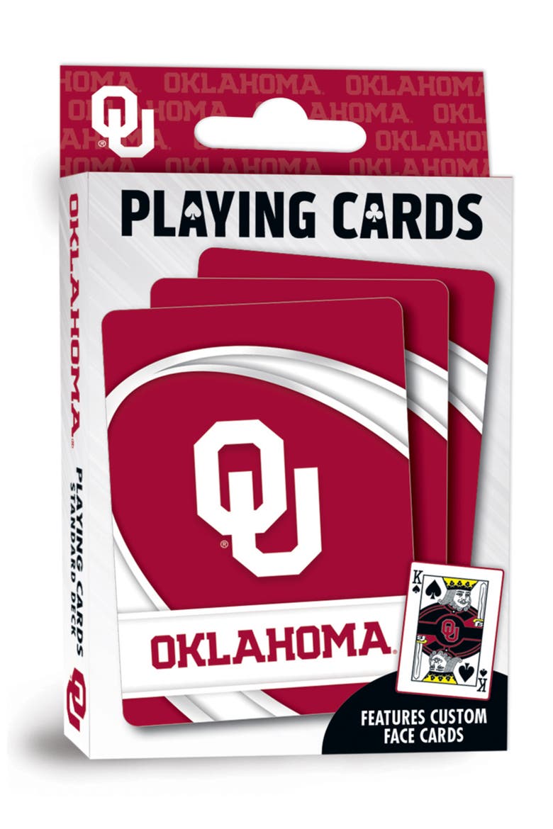 Oklahoma Sooners Playing Cards, Main, color, Multicolor