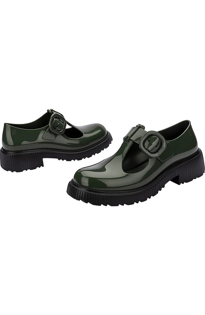 Melissa Jackie Platform Mary Jane, Alternate, color, Blck/Green