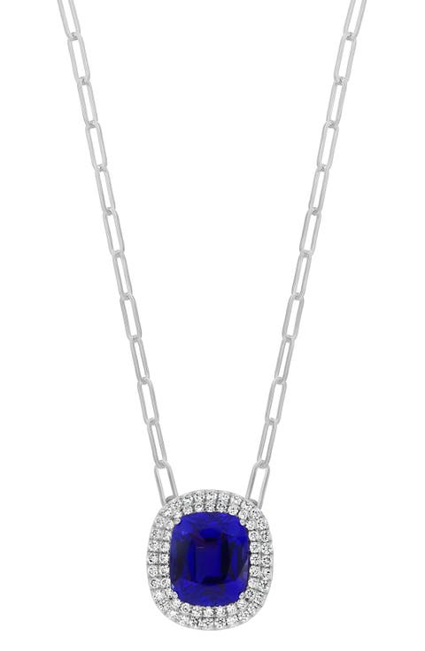 Tanzanite Pendant Necklace