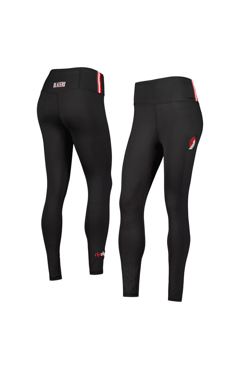 PRO STANDARD Women's Pro Standard Black Portland Trail Blazers Classics Lux Leggings, Main, color, Black
