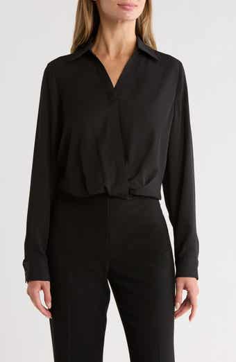 Gemma + Jane Crossover Long Sleeve High-Low Top