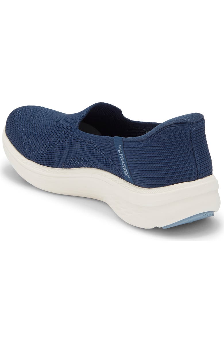 SKECHERS Go Walk Waterproof Slip-On Sneaker, Alternate, color, Navy