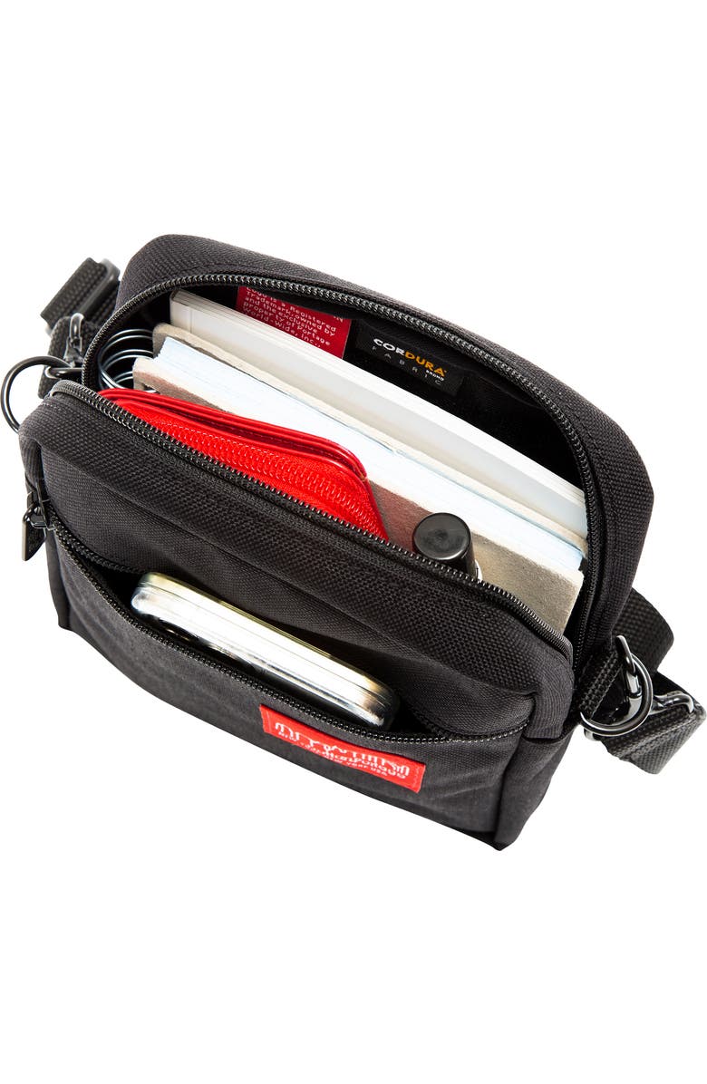 Manhattan Portage City Lights Crossbody Bag, Alternate, color, Black