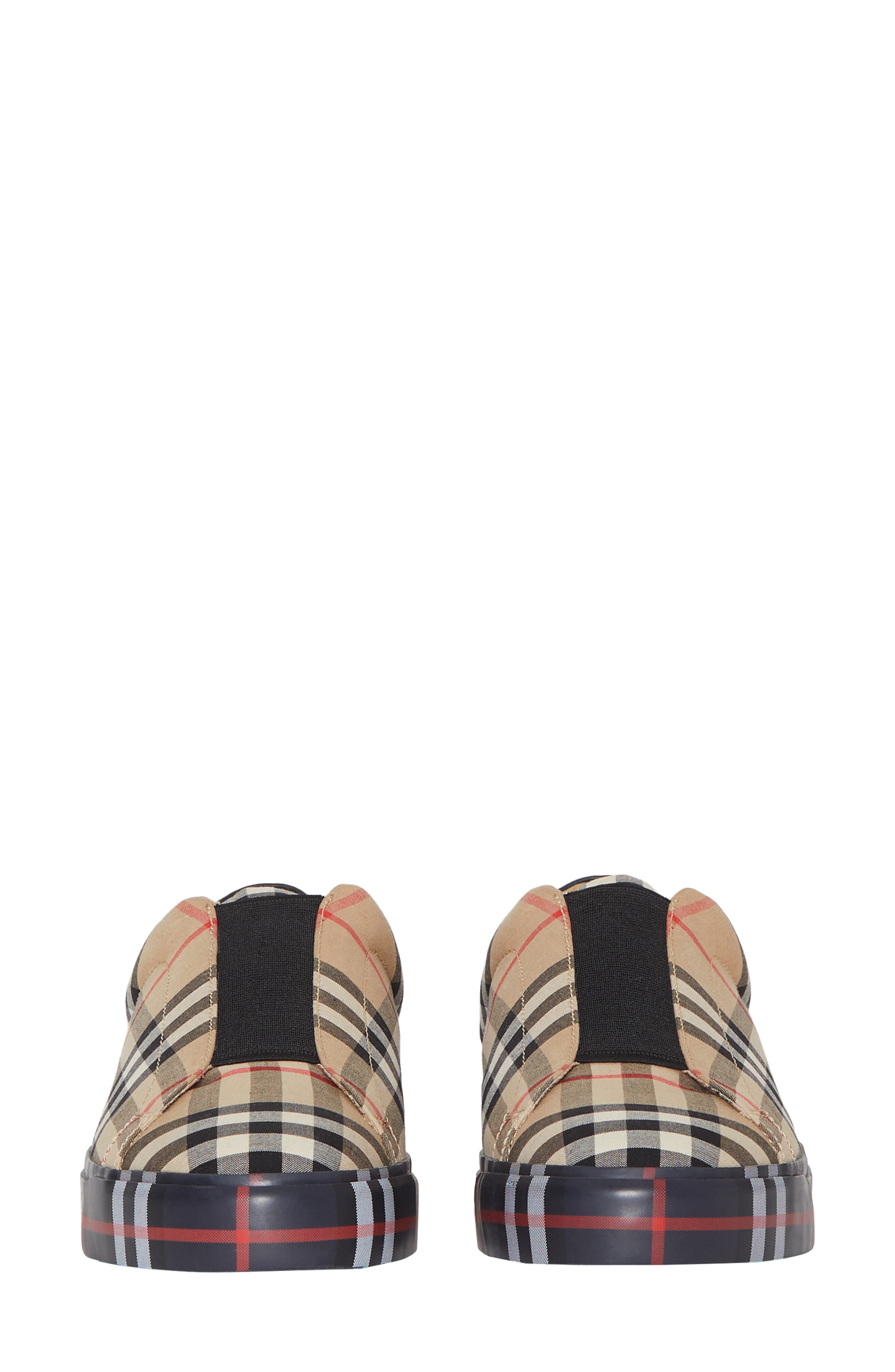 Burberry Markham Vintage Check Slip-On Sneaker, Alternate, color, 