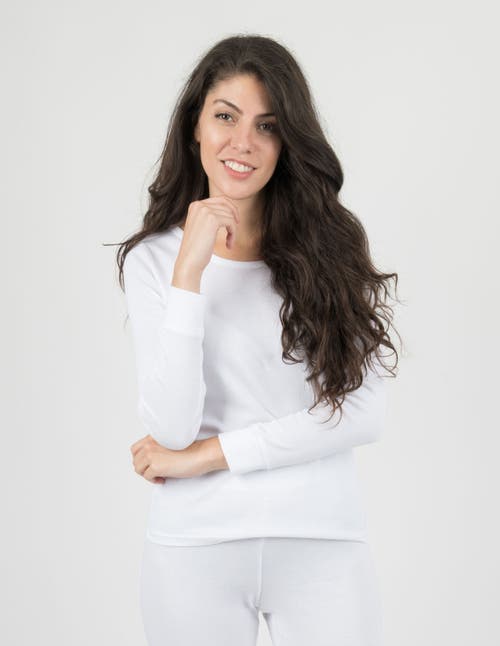 Leveret Cotton Solid Matching Family Pajamas In White