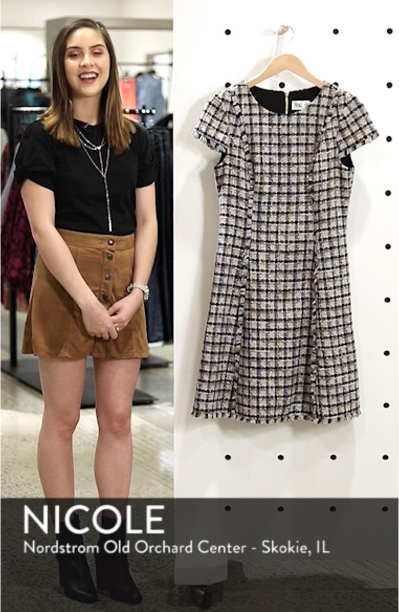 Cap Sleeve Fit & Flare Dress, sales video thumbnail