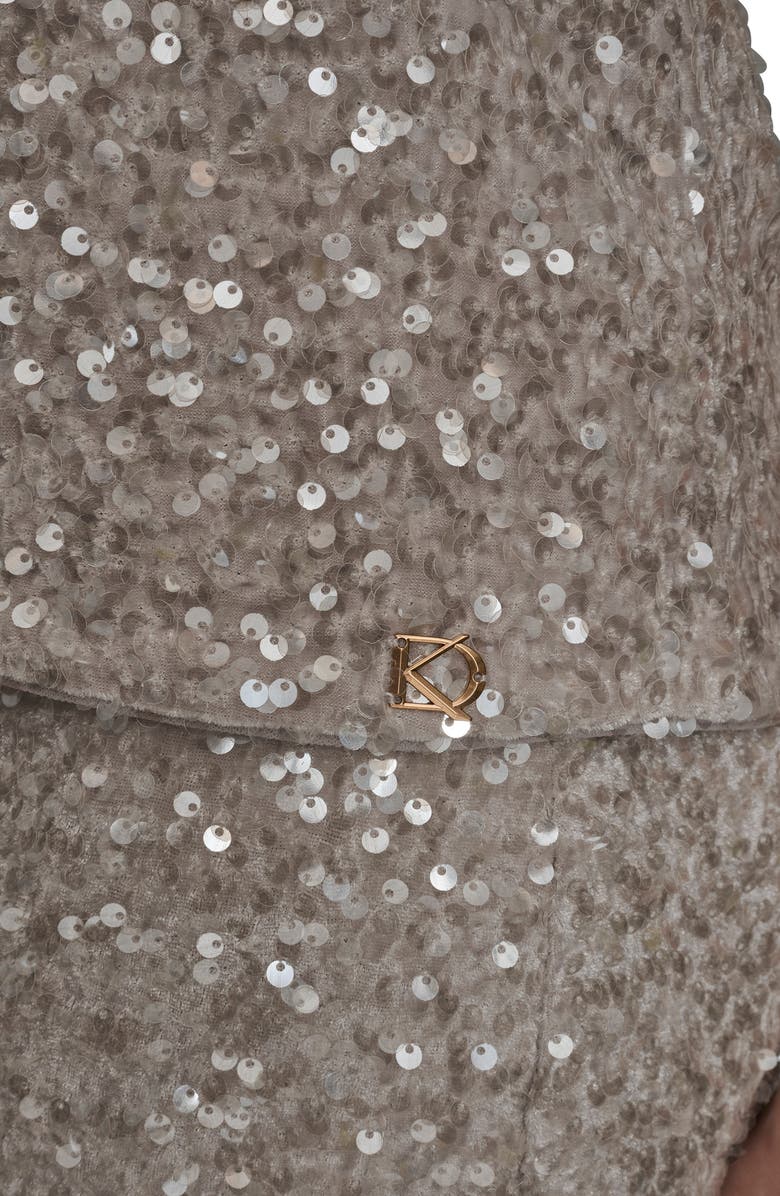 Donna Karan New York Sequin Scoop Neck Tank, Alternate, color, Vapor