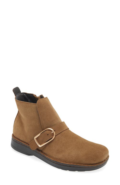 Naot Kolmer Ankle Boot in Acorn Suede 