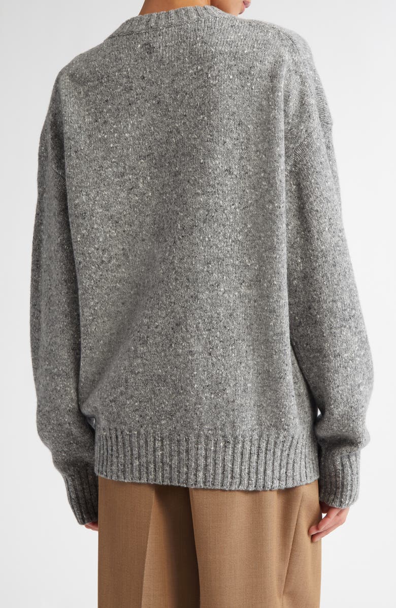 PARTOW Dillon Wool & Cashmere Sweater, Alternate, color, Stone