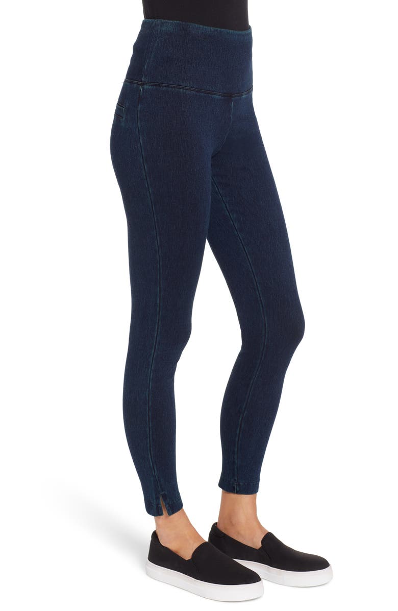 Lysse ́ High Waist Skinny Denim Leggings, Alternate, color, Indigo