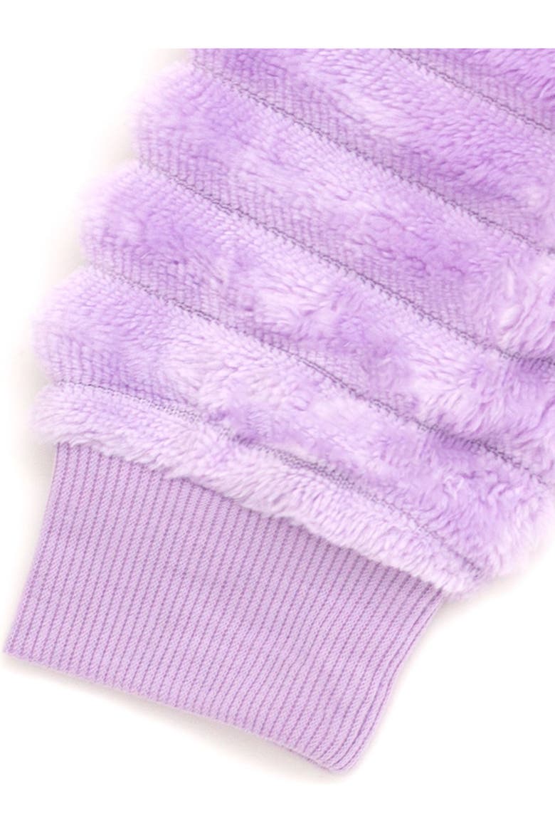 Faux Fur Pullover Sweatshirt, Alternate, color, Lavender