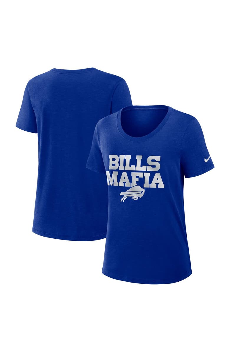 Nike Women's Nike Royal Buffalo Bills 2025 Rivalries Collection Slub Dri-FIT T-Shirt, Main, color, Royal