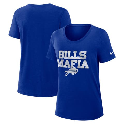 Women's Nike Royal Buffalo Bills 2025 Rivalries Collection Slub Dri-FIT T-Shirt