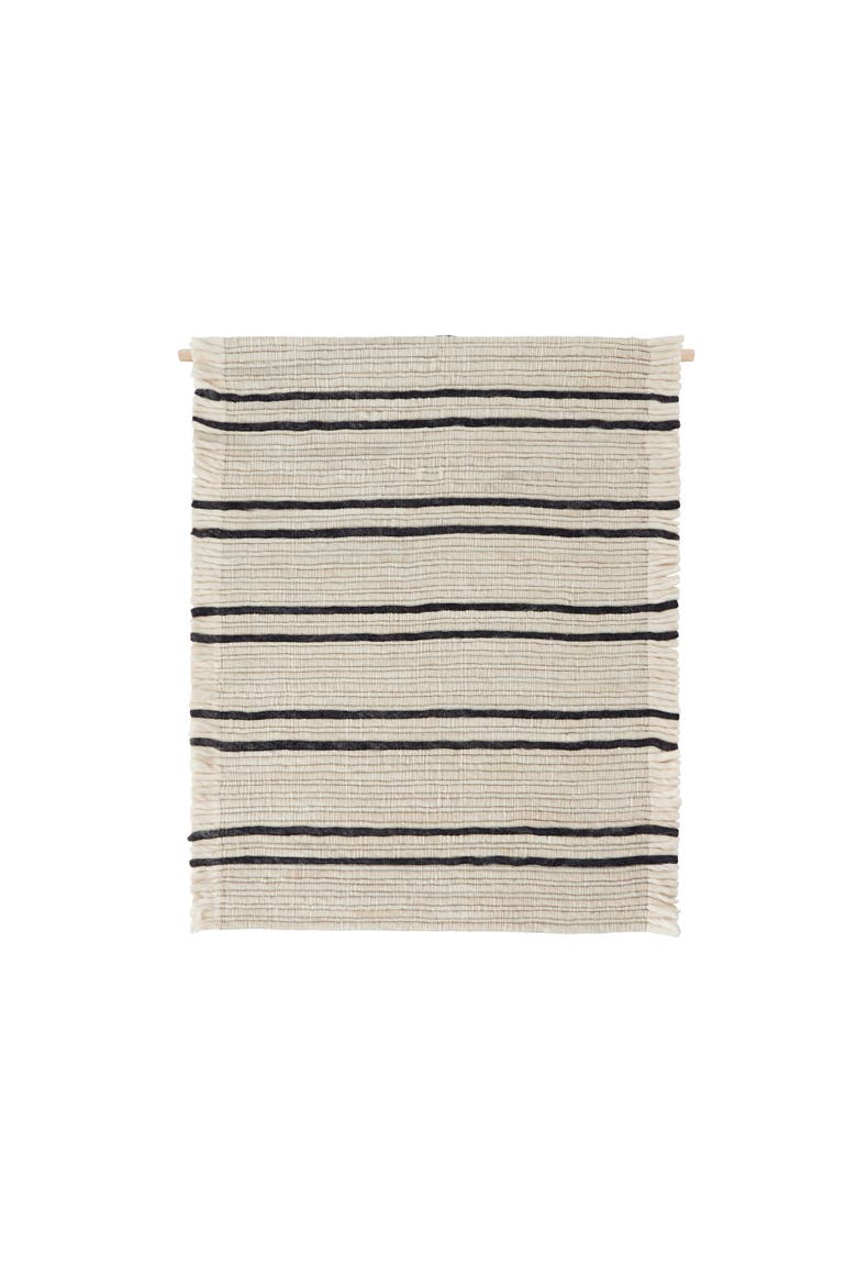 Putki Wall Rug, Main, color, Off White Black