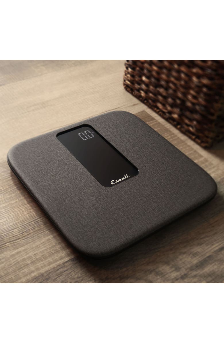 ESCALI ComfortStep Anti-Slip Bathroom Scale, Alternate, color, Black/Grey