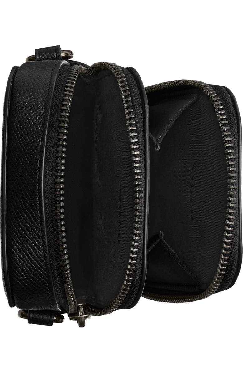 COACH Leather Phone Crossbody Bag, Alternate, color,