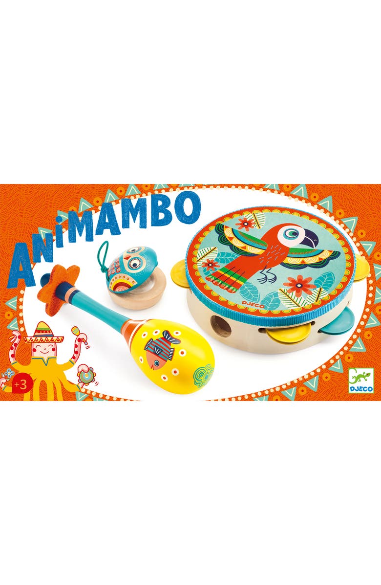 Djeco Animambo Set of 3 Instruments, Main, color, Multi