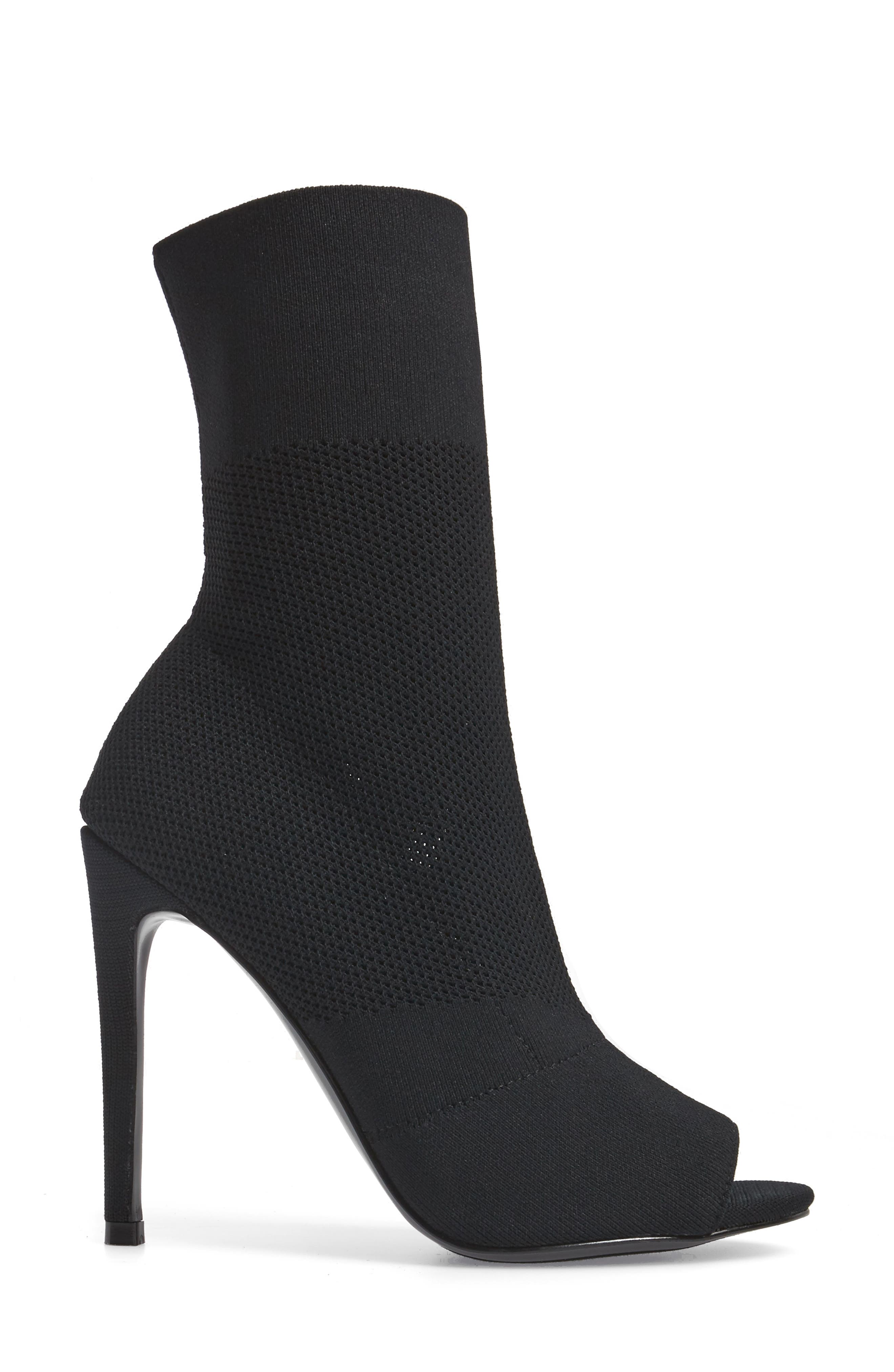 Steve Madden Kristi Peep Toe Bootie, Alternate, color, 