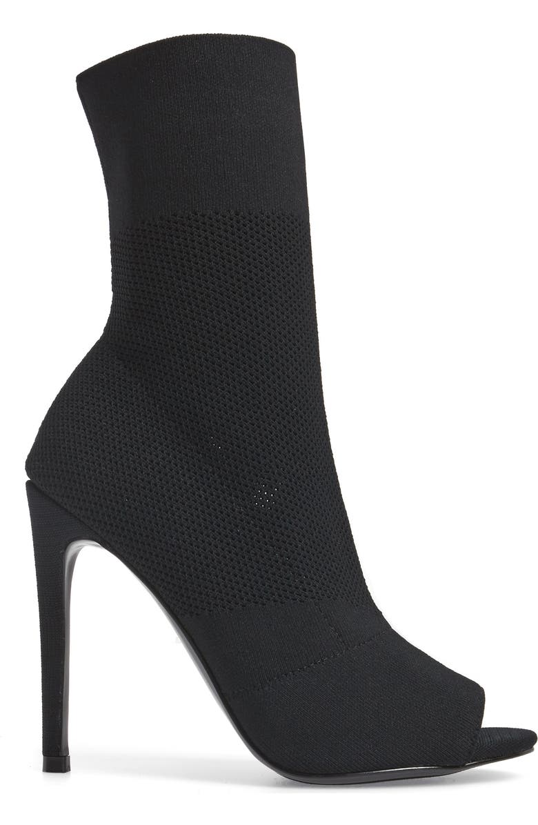 Steve Madden Kristi Peep Toe Bootie, Alternate, color,