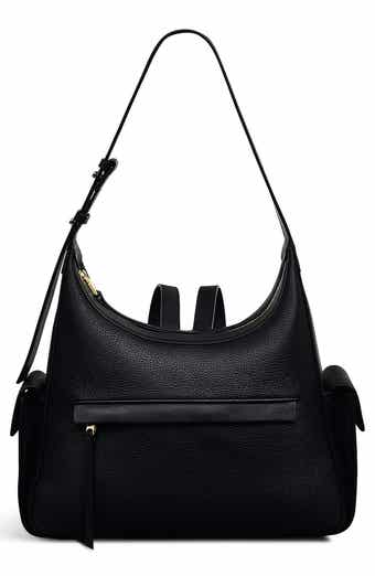 The Small Fitzrovia Convertible Leather Backpack