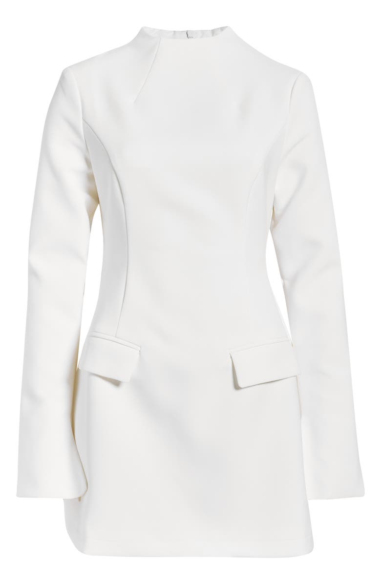 Odd Muse The Ultimate Muse Split Sleeve Minidress with Pockets, Alternate, color, White