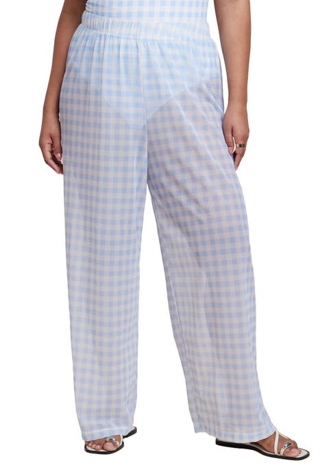 Wide Leg Cover-Up Pant (Plus)