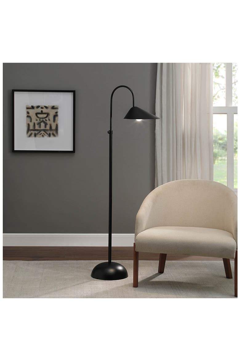 Forte LED Floor Lamp, Alternate, color, MATTE BLACK