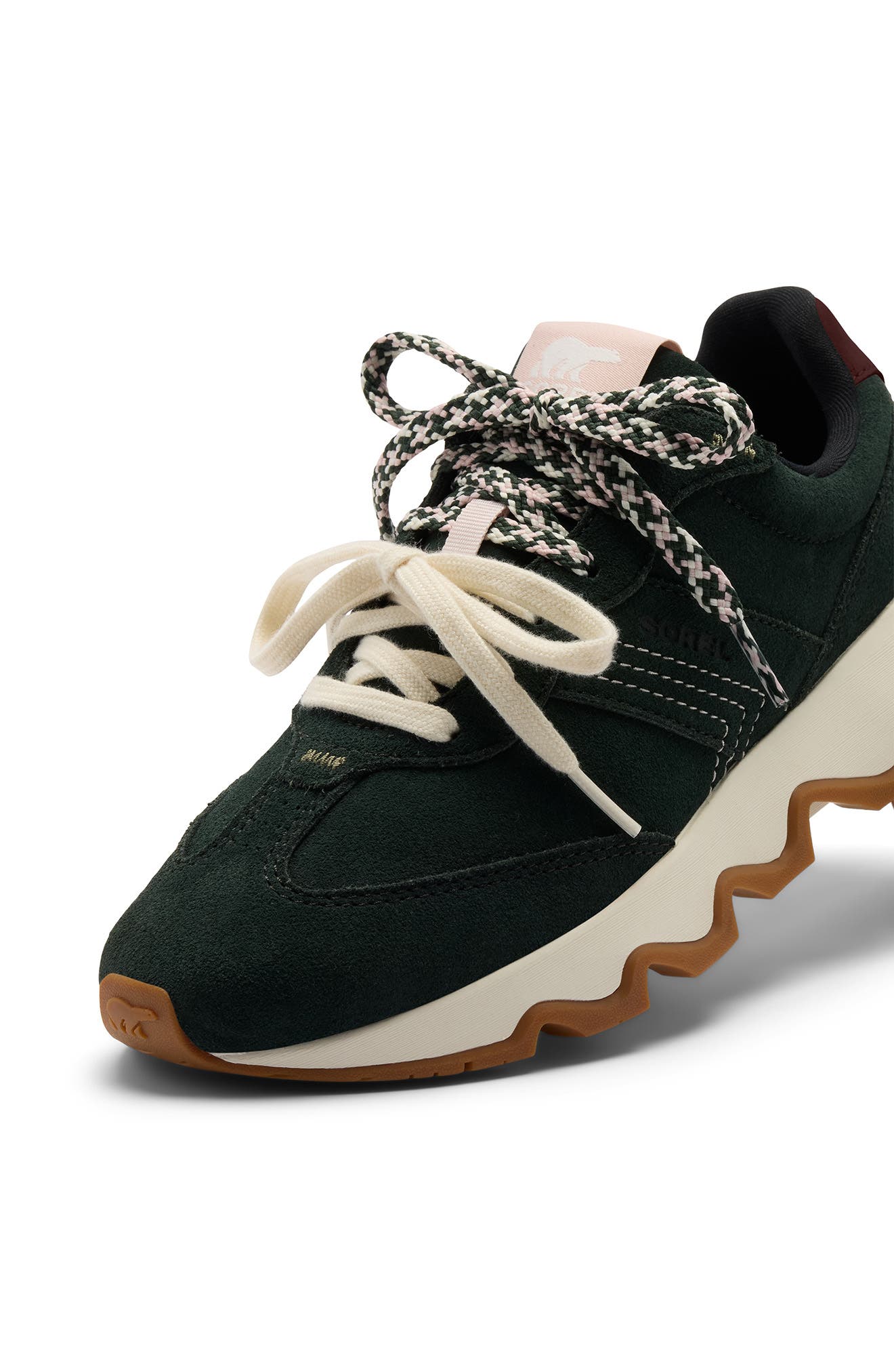 Kinetic Ember LX Sneaker, Alternate, color, DEEP WOODS/ PINK SALT