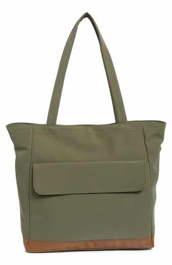 Faux Leather Tote