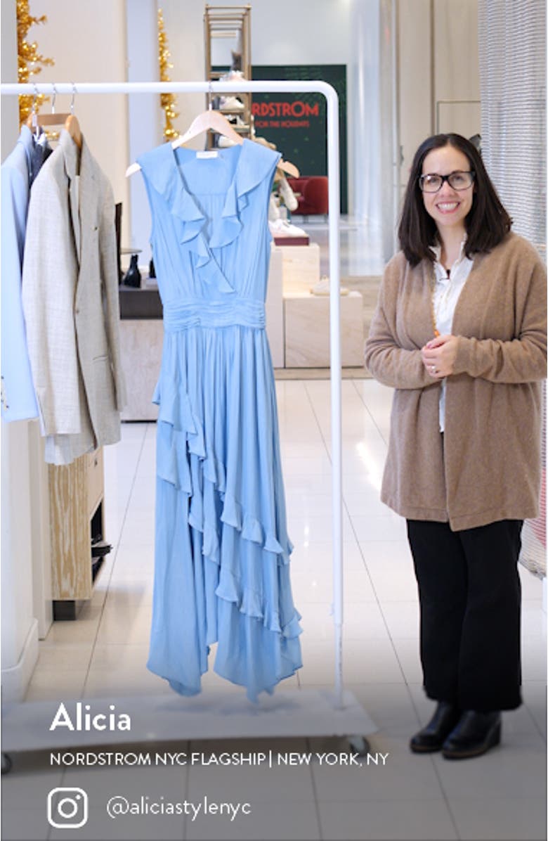 Hadlee Ruffle Detail Sleeveless Dress, sales video thumbnail