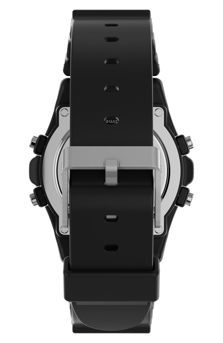 Timex<sup>®</sup> x 'Stranger Things' Atlantis Chronograph Resin Strap Watch, 40mm, Alternate, color, 