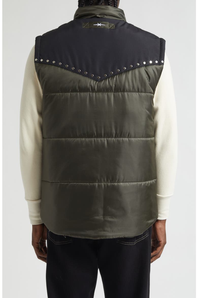 Ranger Puffer Vest, Alternate, color, DARK ARMY