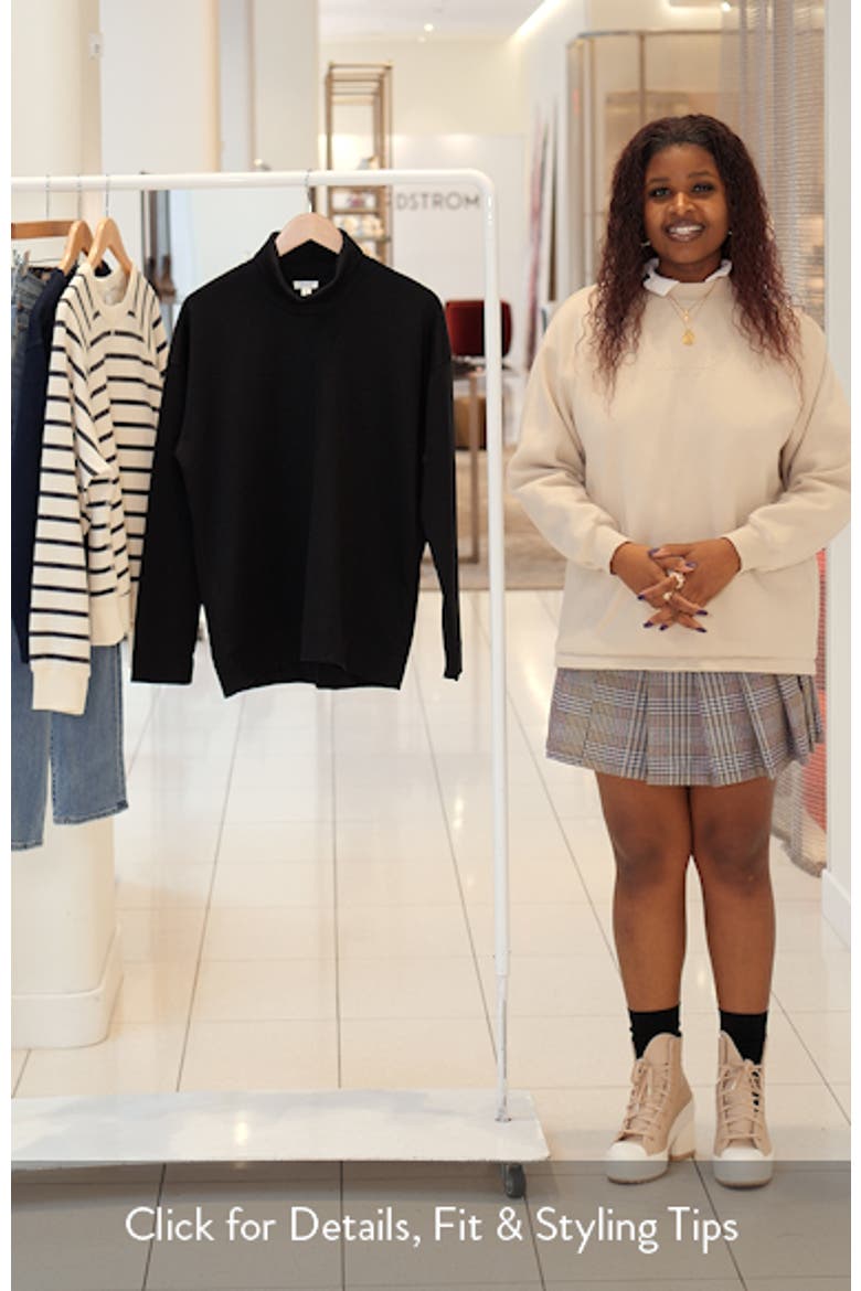 x @cellajaneblog Interlock Turtleneck Sweatshirt video
