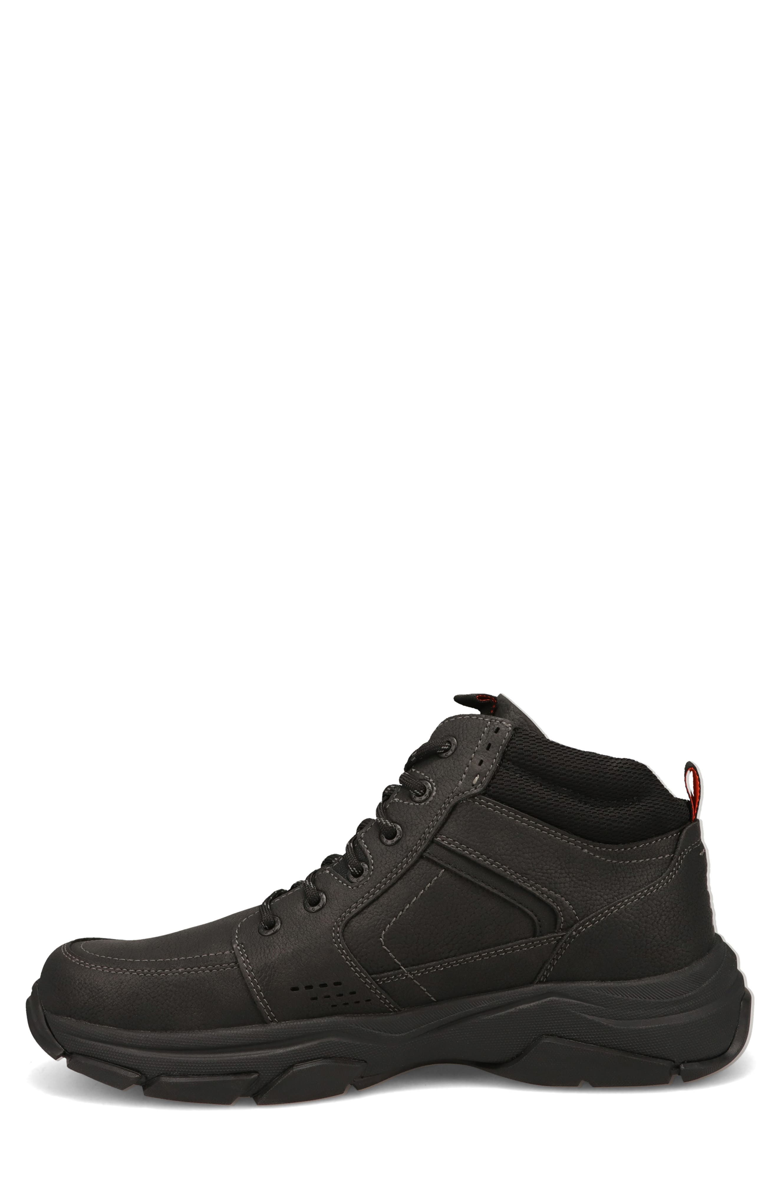 Royce Slip Resistant Work Boot, Alternate, color, BLACK