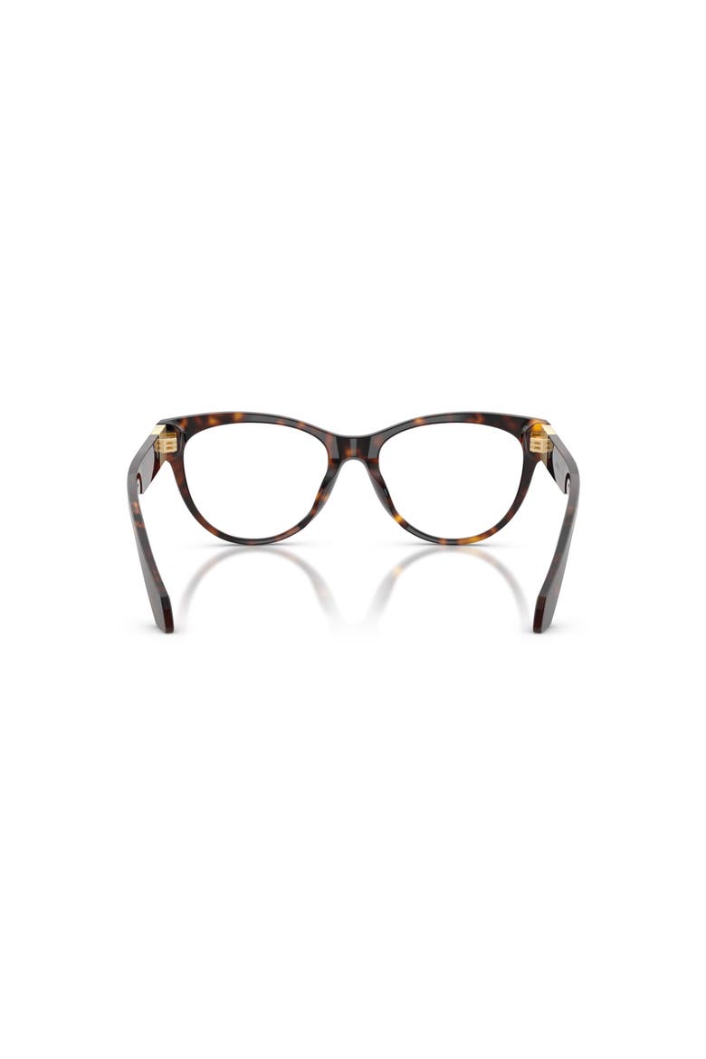 52mm Cat Eye optical glasses, Alternate, color, Brown