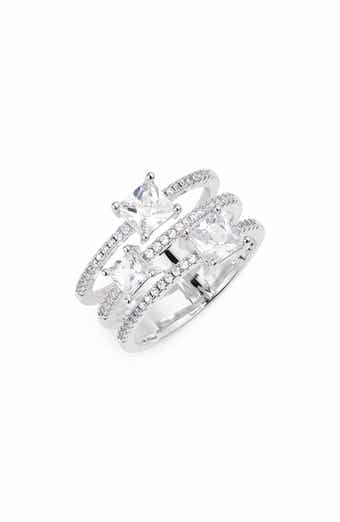 Nordstrom Sterling Silver Cubic Zirconia Ring Nordstrom