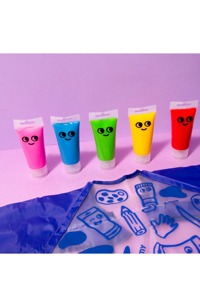 OMY Finger paint kit, Alternate, color, Blue