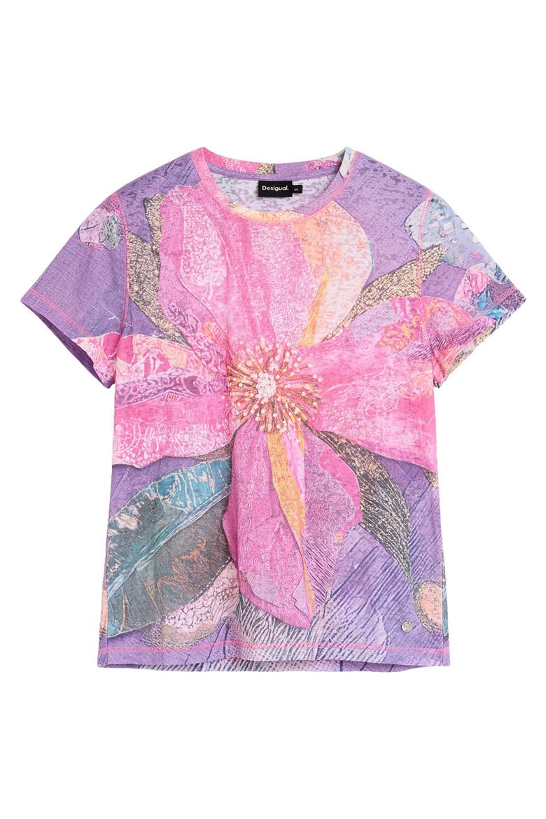 Graphic T-Shirt, Alternate, color, PINK MULTI