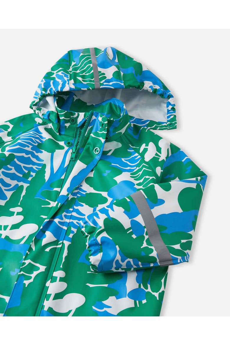 Vesi Raincoat, Alternate, color, Green