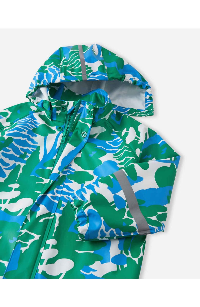 Reima Vesi Raincoat, Alternate, color, Green