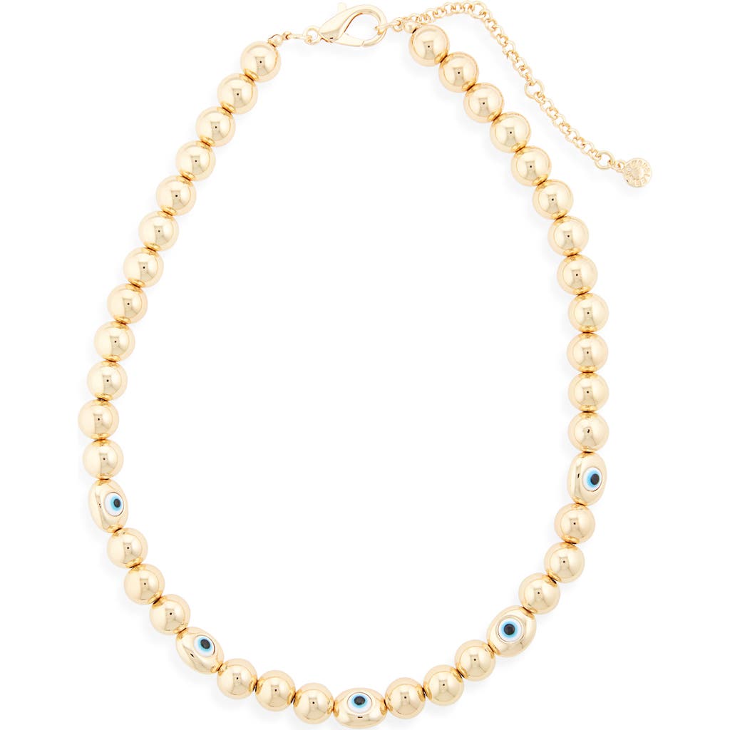 Baublebar Brynn Evil Eye Necklace In Gold