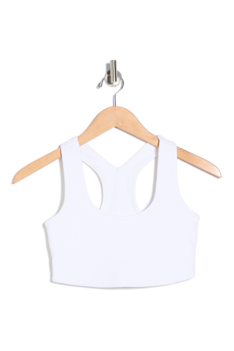 Space Dye Simplicity Sports Bra, Alternate, color, CLOUD WHITE