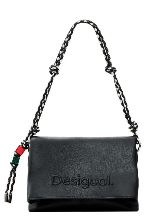 Logo Charm Crossbody Bag
