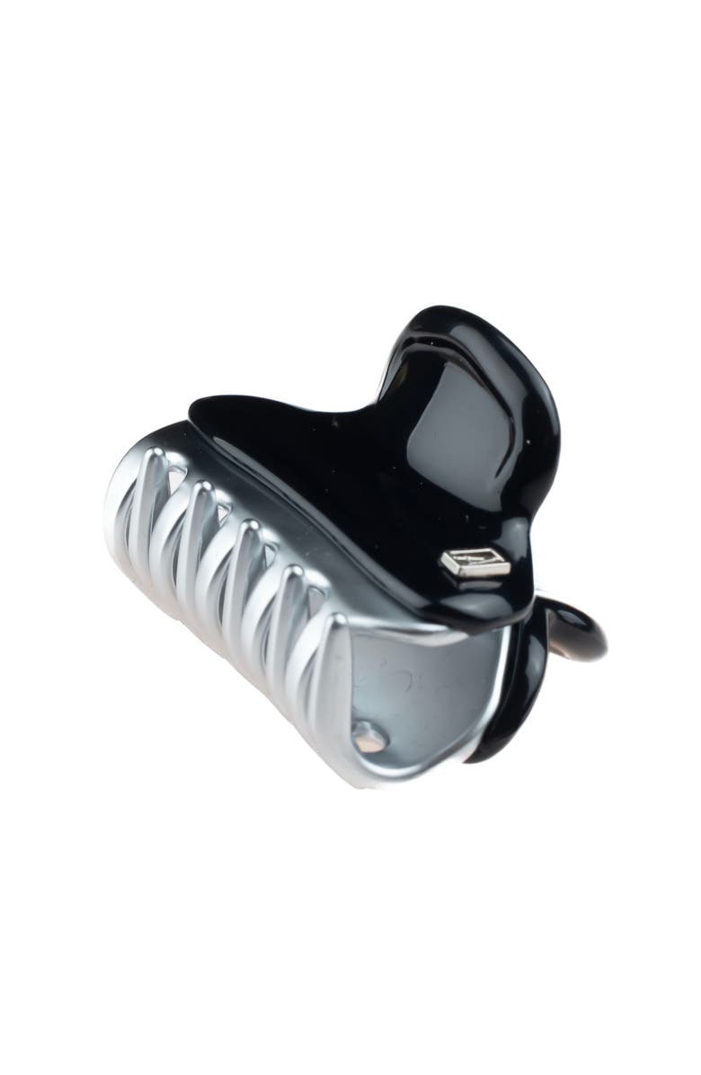 Alexandre de Paris Vendome Small Hair Claw Clip, Alternate, color, Black