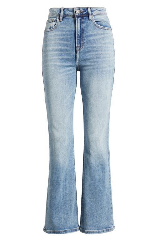 Hidden Jeans High Waist Flare Jeans In Med Wash