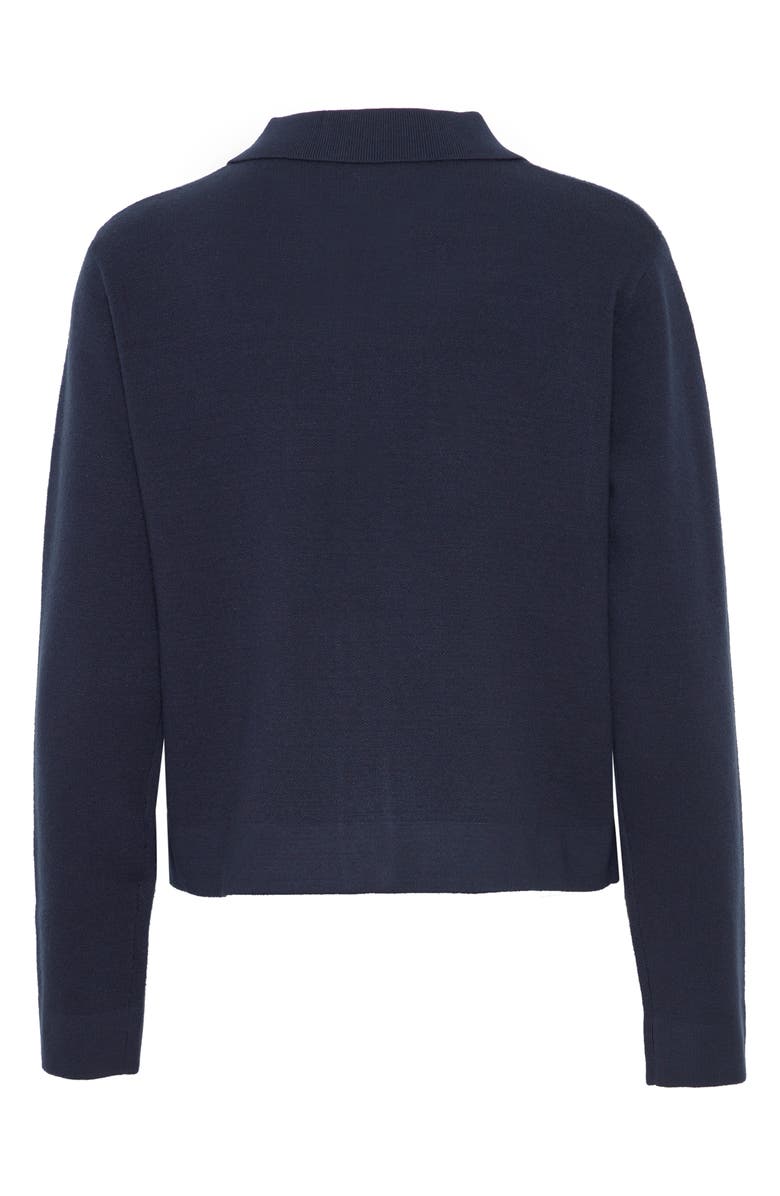 B.YOUNG Otari Knit Cardigan, Alternate, color, Navy Blazer