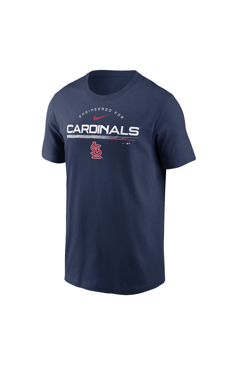 Nike Men's Nike Navy St. Louis Cardinals Team Engineered Performance T-Shirt, Alternate, color, Navy