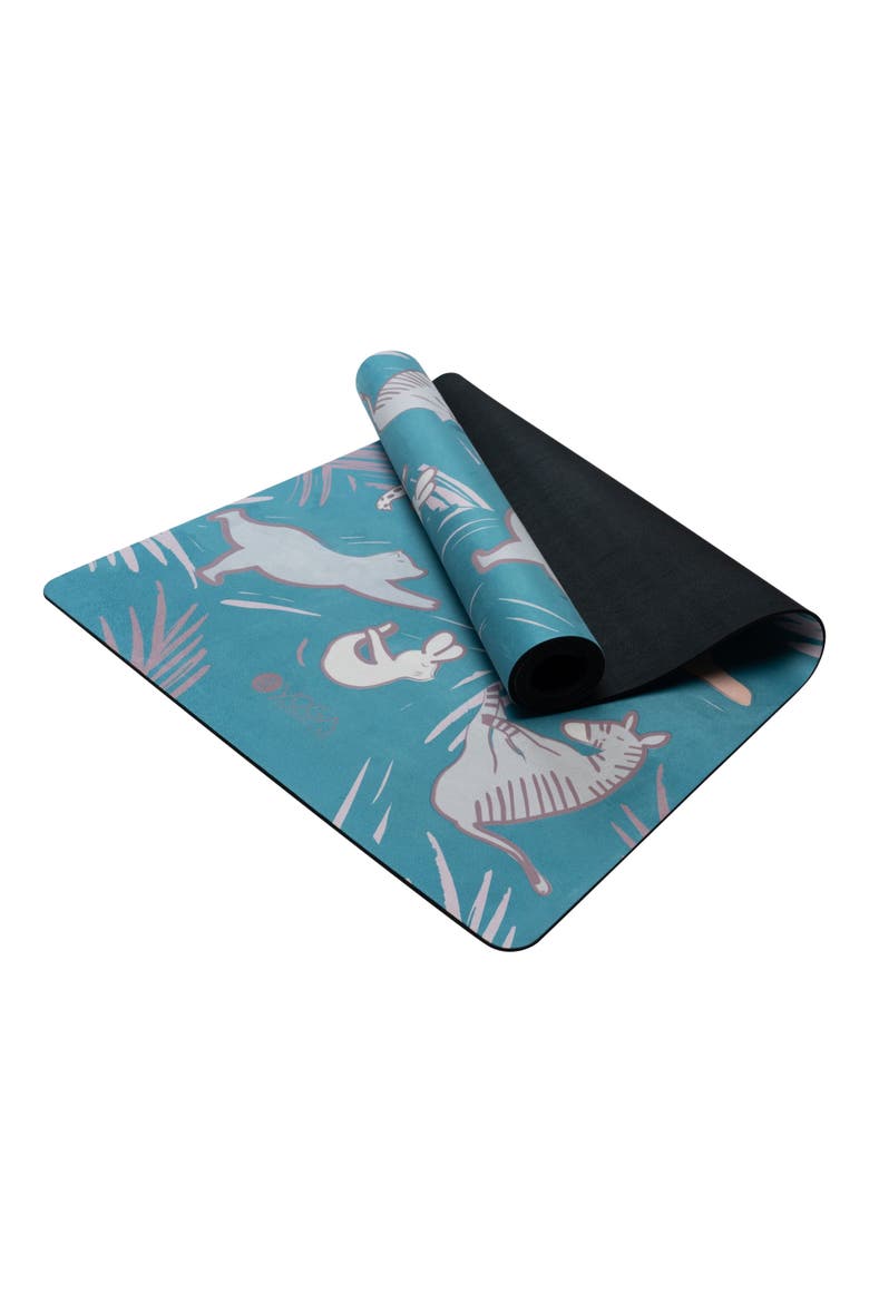 Combo Kid's Yoga Mat - 2-in-1, Alternate, color, Jungle