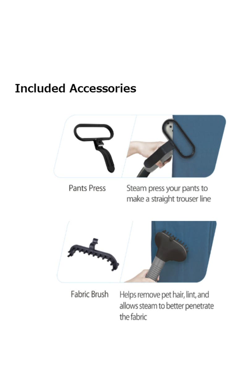 SALAV Black SALAV Performance Garment Steamer, Alternate, color, 