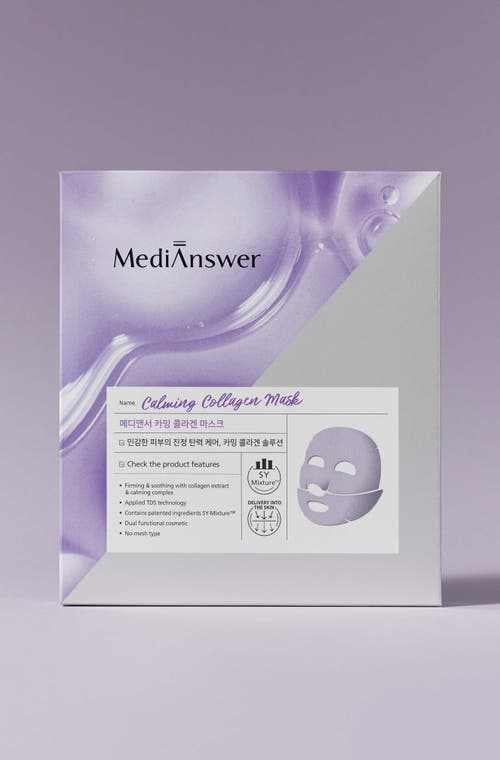 Medianswer Calming Collagen Mask In Purple
